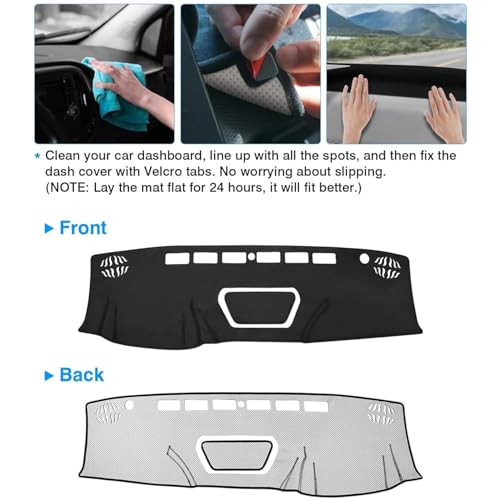 Housse Tableau de Bord Nissan Frontier Évite Reflet Console Centrale - 2