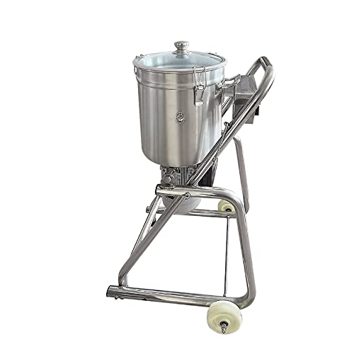 110V High Capacity 20L Commercial Food Processor Cutter Meat Chopper Machine Stainless Steel Universal Fritter Food Mixer Vegetable Industrial Fruit Blender Ground Beef Beverage Factory Hotel - Image 3