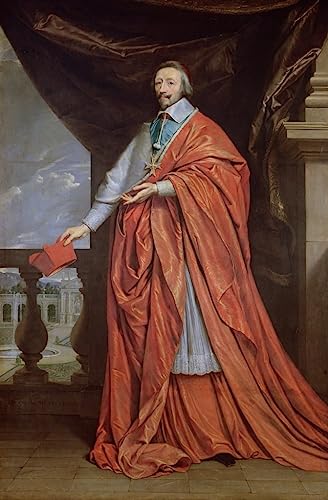 Affiches sur toile de Richelieu par Philippe De Champaigne GerRit sans cadre en format 58x90 cm
