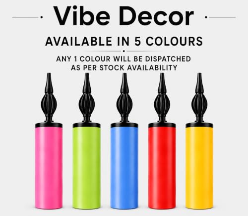 Image of 1 Pcs Balloon Pump Hand, Manual Balloons Pump Machine, Hand Balloon Pump & Balloon Air Pump, Balloon Inflator Pumper for Party Birthday Decoration
