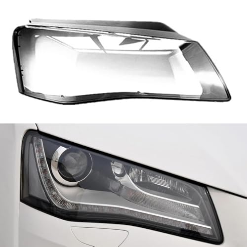 Cache-objectif de phare Audi A8 2011-2013 | Coque transparente haute résistance