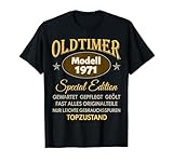 T-Shirt 54. Geburtstag Herren Damen 54 Jahre Deko