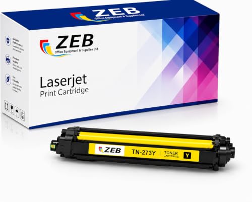 Image of Compatible for Brother TN273 TN-277 TN-273 Toner Cartridge MFC-L3750CDW HL-3270CW DCP-L3551CDW Printers, Standard Yield 1500 pages, Accurate Imaging Rich Colors (1 PACK Yellow)