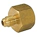Jones Stephens F40102 Jones Stephens F40102 3/4 Floor X 1/2 FIP Brass Coupling