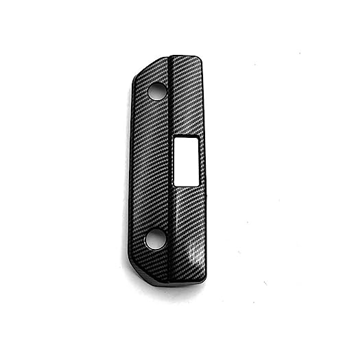 Poignée de porte de coffre Silverado accessoire carbone ABS 2019