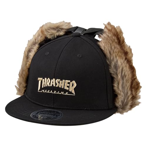 [�X���b�V���[] ���΃t���C�g�L���b�v (MAG LOGO�E�C���[�t���b�v) [ 24TH-C56 / GONZ LOGO �t���C�g�L���b�v ] �X�q �h�� BLK FR