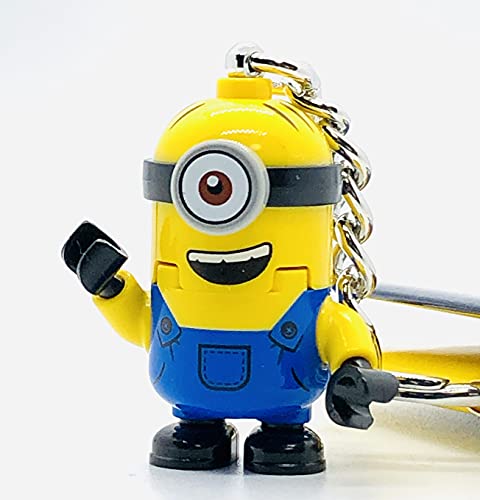 LEGO Minions Stuart Minifigure Porte-clés 854071, Jaune/bleu
