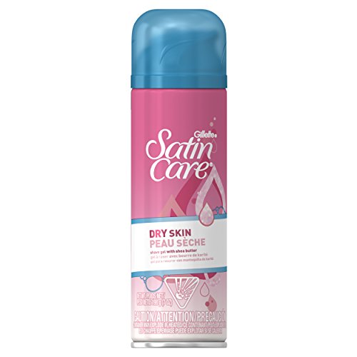 Gillette Satin Care Shave Gel, Dry Skin, 7 Ounce