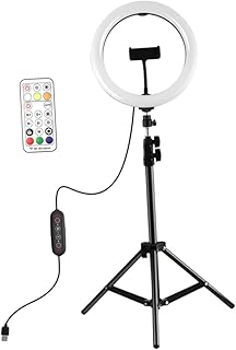 MUSISALY 1 Set fill light Tripod Fill Light ring light stand ring live light camera light show lights Fill Light set cell phone ring light flash Marquee LED mobile ring light makeup