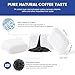 12 Pack Cuisinart Compatible Coffee Filter Replacement by Possiave - Charcoal Water Filter for Cuisinart - Fits all Cuisinart Coffee Machines
