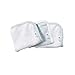 Burt's Bees Baby Bee Essentials 3 Pack Organic Washcloths, Sky, 8.5" x 8.5"