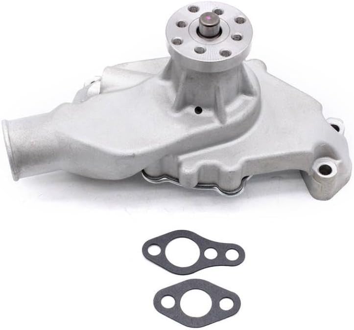 Short Water Pump Satin Finish Aluminum Volume Compatible With Automotive Motorcycle Parts 305 327 350 For Part Number K71004 955 1985