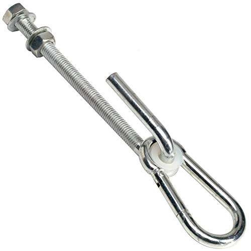 Preisvergleich Produktbild TDS Sicherheits Schaukelhaken U-Form, Schaftlänge ca. 140 mm