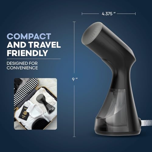 Conair Compact Garment Steamer for Clothes, 1100 watts, Small Size Tackles Big Wrinkles with Fast Heat Up by Conair - Image 4