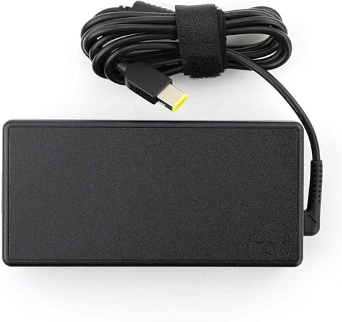 Image of 170W 20V 8.5A USB Laptop Adapter Charger for Le novo Thinkpad P50 P51 P52 P53 P70 P71 P73 W540 W541 T540P P15 P17 P15V P15G T15G T15P P1