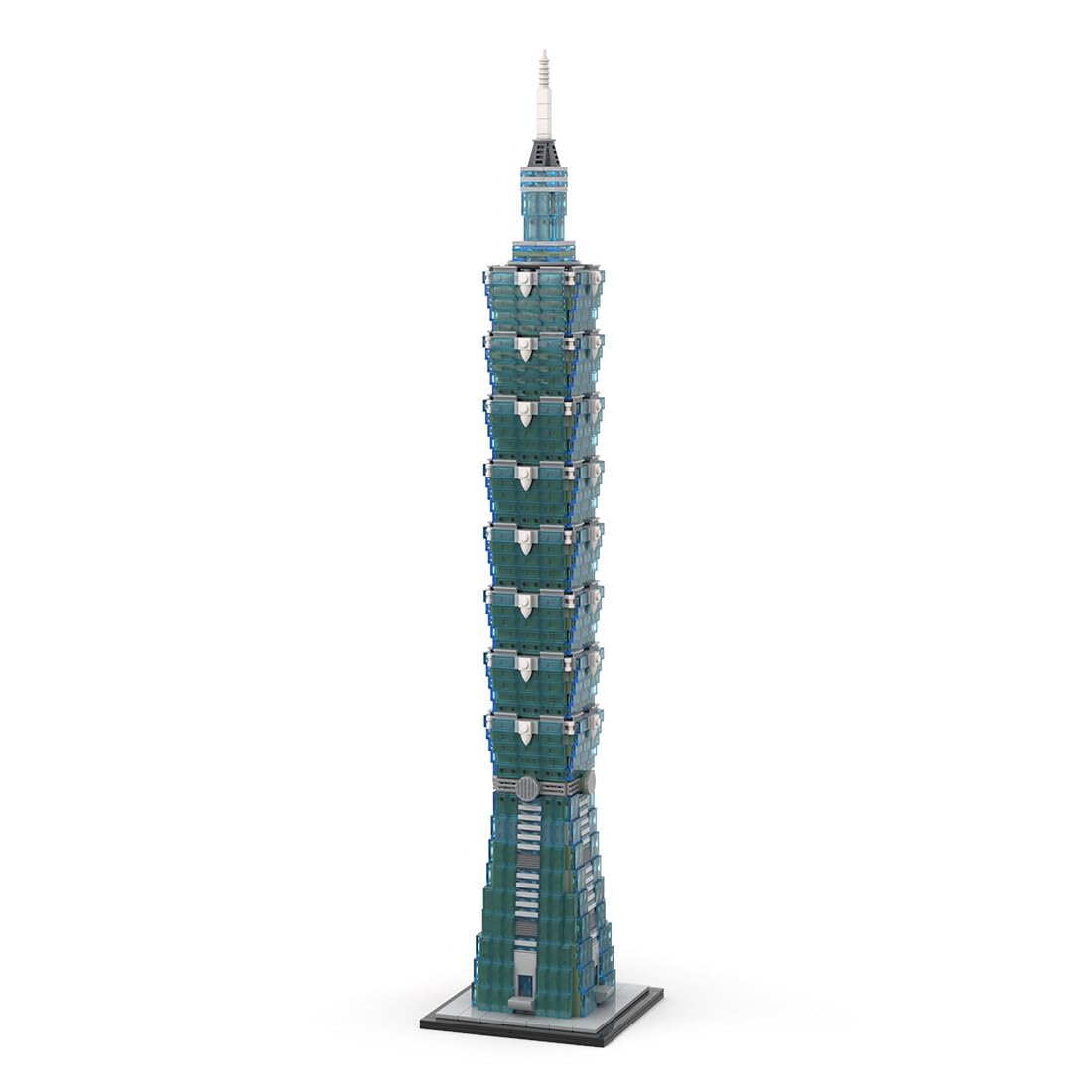 Amazon.com: PuzlGemytria Architecture Taipei 1-0-1 Skyscraper