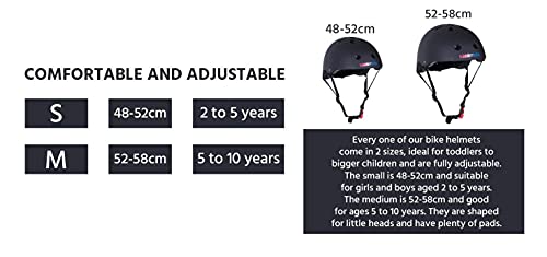 KIDDIMOTO - Casco da bici per bambini 5 Colori