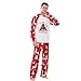 QotLoyi family matching christmas pajamas,christmas pajamas for family trendy printed christmas pjs matching sets casual plaid xmas holiday sleepwear 2025