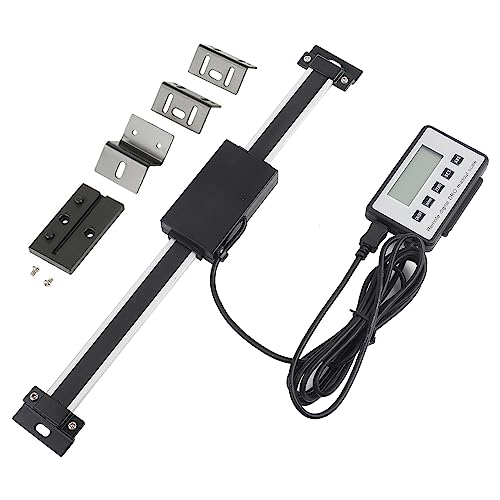 0 200mm Digital Readout DRO Kit with Remote LCD Display for Milling Machines, Lathes, Woodworking and Metalworking, Precise Measurement, Fast Response, Installation