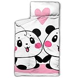 SUPER SUAVE - Nuestra esterilla combina almohadillas para dormir, mantas y almohadas. Hecho de tela de microfibra 1676% en el exterior. ¡Te ayuda a dormir mejor y a levantarte con una sensación renovada! El interior es de tela de franela, súper suave para mantener a su hijo abrigado.