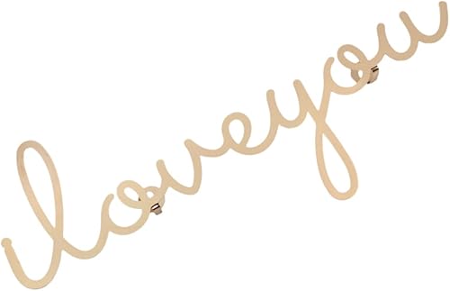 DOITOOL Gancho de pared con letras para colgar en la pared, ganchos de toalla de decoración dorada, perchero de metal moderno, perchero rústico, disponible en Yaxa Peru