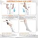 Hadwoer Stocking Donner Adaptive Dressing Aid for Putting on Compression Socks Large Sock Aid Tool for Calves up to 13-18 inches in Circumference Socks Helper, Compression Sock Assistant Device
