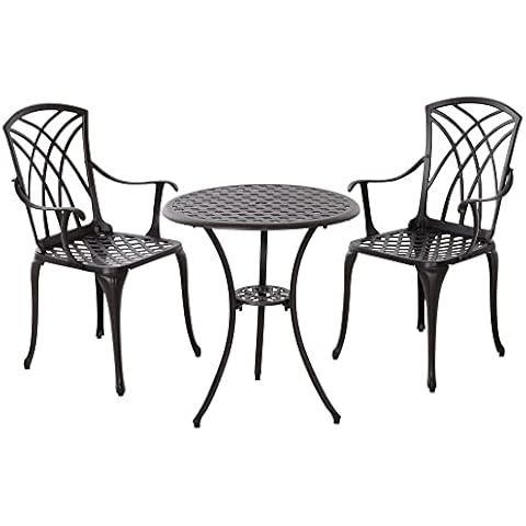 Outsunny 3 Pieces Garden Dining Set Cover