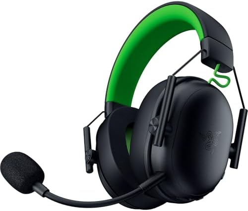 Razer BlackShark V3 X HyperSpeed Wireless Gaming Headset for Xbox: 50mm Drivers - Cardioid Mic - 2.4 GHz, Bluetooth, USB - Works with PC, Mac, PS5, Nintendo Switch - Long Battery Life - Black