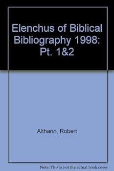 Paperback Elenchus of Biblica 1998 Book