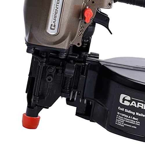Carpenter Air Tools CCN65Z 0 Degree 1-1/2 Inch To 2-1/2 Inch Pneumatic Coil Siding Nailer thumb #7