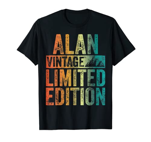Photo de Chemise personnalisée Alan vintage édition limitée T-Shirt