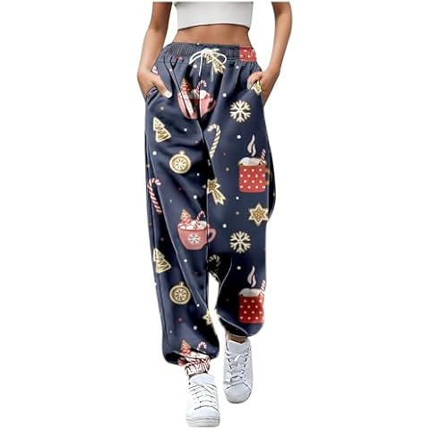 Comfortable Women's High Waisted Sweatpants Cover