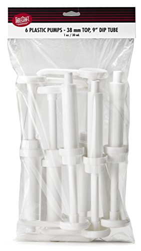 TableCraft C66238 38mm Pump And Cap Set with 9 Tube - 6 / PK