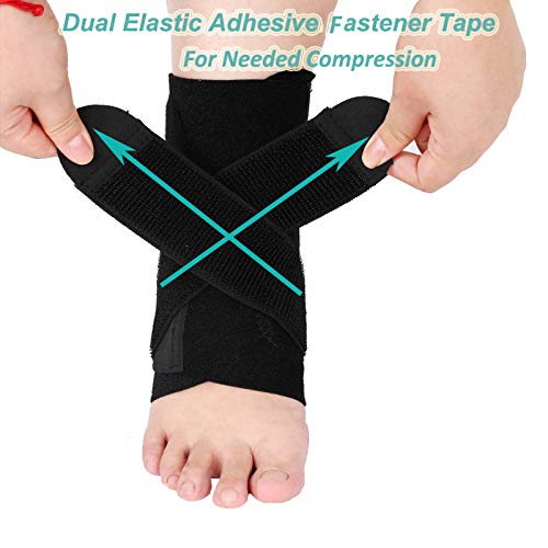 Tornozelo Suporte, Romacci Suporte de tornozelo tornozelo estabilização de tornozelo com placa PE Ta