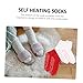 BESPORTBLE 4pairs Comfortable Heated Socks for Men and Women Washable Self-heating Thermal Socks of Mid-calf for Outdoor Activities Skiing and Hiking Breathable for All-day Warmth
