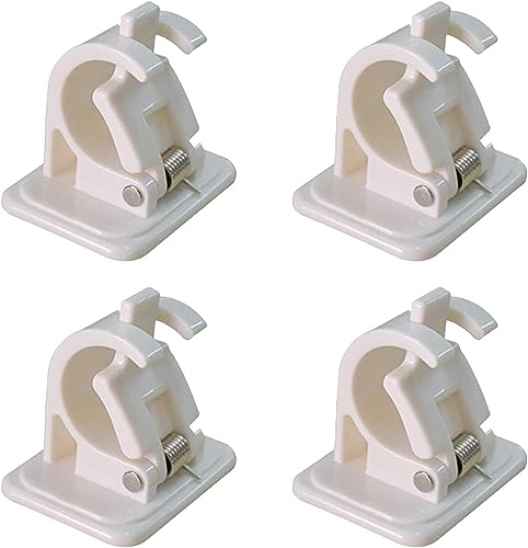 突っ張り棒 支え 強力 4個セット 穴開け不要 つっぱり棒 カーテン つっぱり棒落下防止 突っ張り棒 棚 リビングルーム 寝室 部屋 つっぱり補助 使いやすい