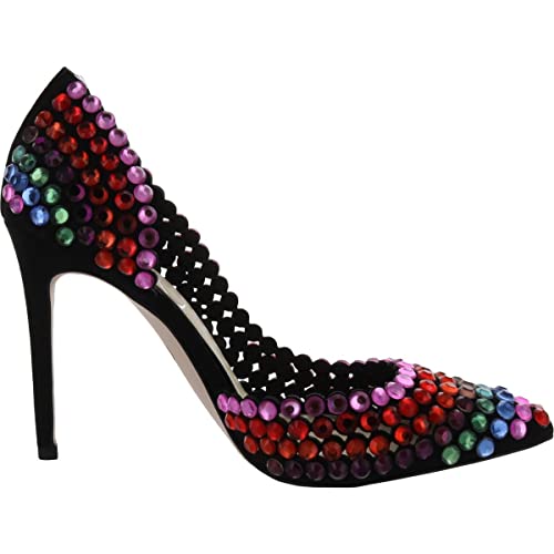 Jessica Simpson Womens Preppi Pump, Black Multi, 5 Us #TOP2