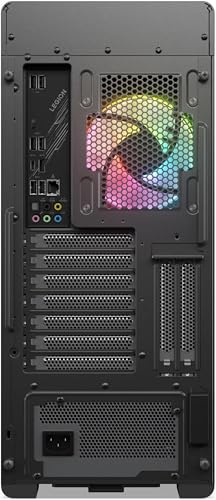 Image of Lenovo Legion Tower 7i Gen 8 Gaming Desktop with Intel Core i9-14900KF Processor, 32GB DDR5 RAM, 1TB SSD, NVIDIA GeForce RTX 4070 Ti SUPER 16GB GDDR6X Graphics, ARGB Liquid Cooler, Wi-Fi 6E, and Win11