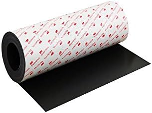 FerroFlex® 300mm Wide Flexible Ferrous Sheet for Walls, Office, Home and Creating Instant Surfaces Magnets Will Attract To - Self Adhesive - 5m Length - Pack of 6
