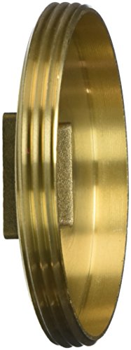 brass cleanout plug - Honeywell P50-350 Jones Stephens Raised Head Brass Cleanout Plug, 3-1/2-Inch