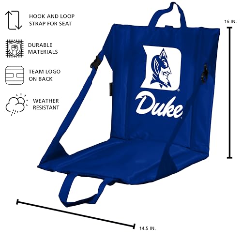 Image of Logo Brands Officially Licensed NCAA Unisex Stadium Seat, One Size, Team Color