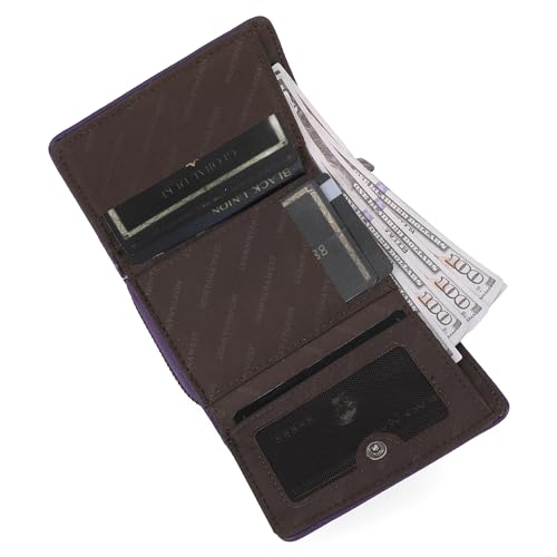 Image of Montana West Women's Wallet Trifold Small Wallets Ladies RFID Blocking Wallet with Zipper Coin Pocket