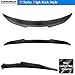 AeroBon Real Carbon Fiber Trunk Spoiler Compatible with 2014-2021 BMW 2-Series F22 Coupe F87 M2 Rear Spoiler (H Style) High Kick