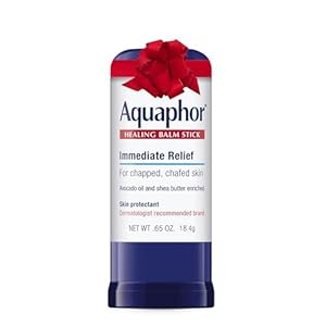 Aquaphor Healing Balm Stick, Skin Protectant with Avocado Oil and Shea Butter, Holiday Gifts for Self Care, 0.65 Oz Stick