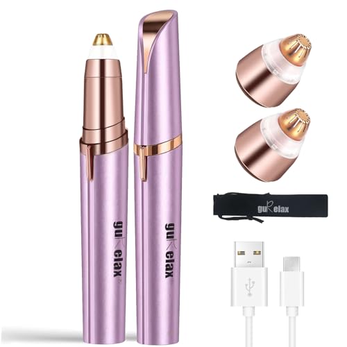 Tondeuse à sourcils électrique gurelax rechargeable USB pour femme et homme