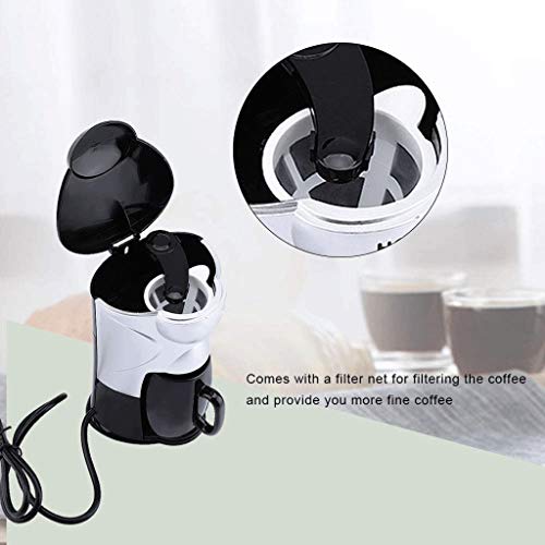 Viinice Café Machine, Coffee y Espresso Machineecoffee Máquina de Goteo doméstico Automático Máquina de té Pequeña Mina… - Imagen 6