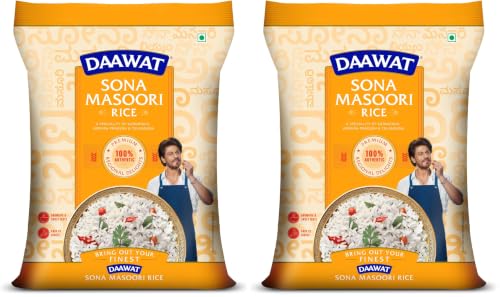 Image of Daawat Sona masuri 5 kg (Pack of 2)