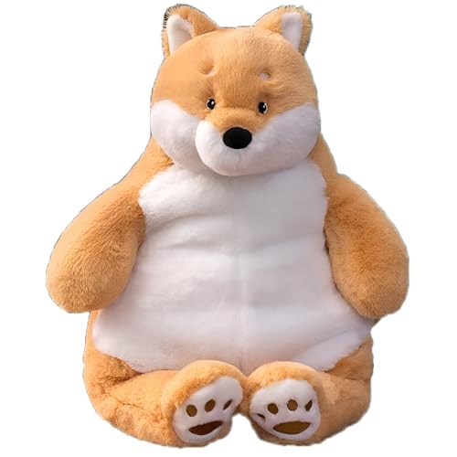 Image of Tickles Cute Beer Soft Stuffed Plush Animal Toy for Kids Boys & Girls Birthday Gifts (Color: White & Brown Size: 55 cm)