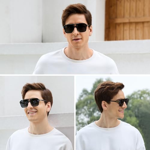 Image of HAOLOTA Polarized Sunglasses Men Women Designer Driving glasses Lightweight UV400 Protection