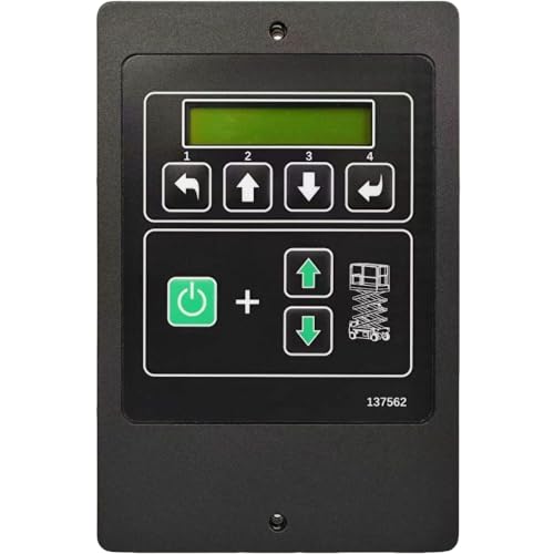XYZIL Control Box 1256721GT Compatible with Genie Scissor Lift GR-12 GR-15 GR-20 QS-12R QS-12W QS-15R QS-15W QS20R QS20W GS-1530 GS-1930 GS2032 GS2646 GS3246 GS1532 GS1932 GS2632 GS2669 GS3369 1256721
